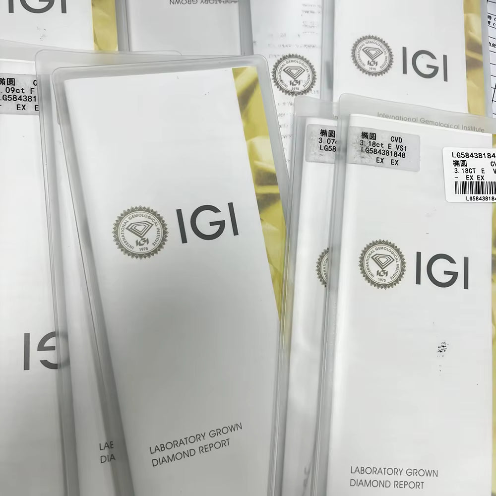 IGI certification photograph